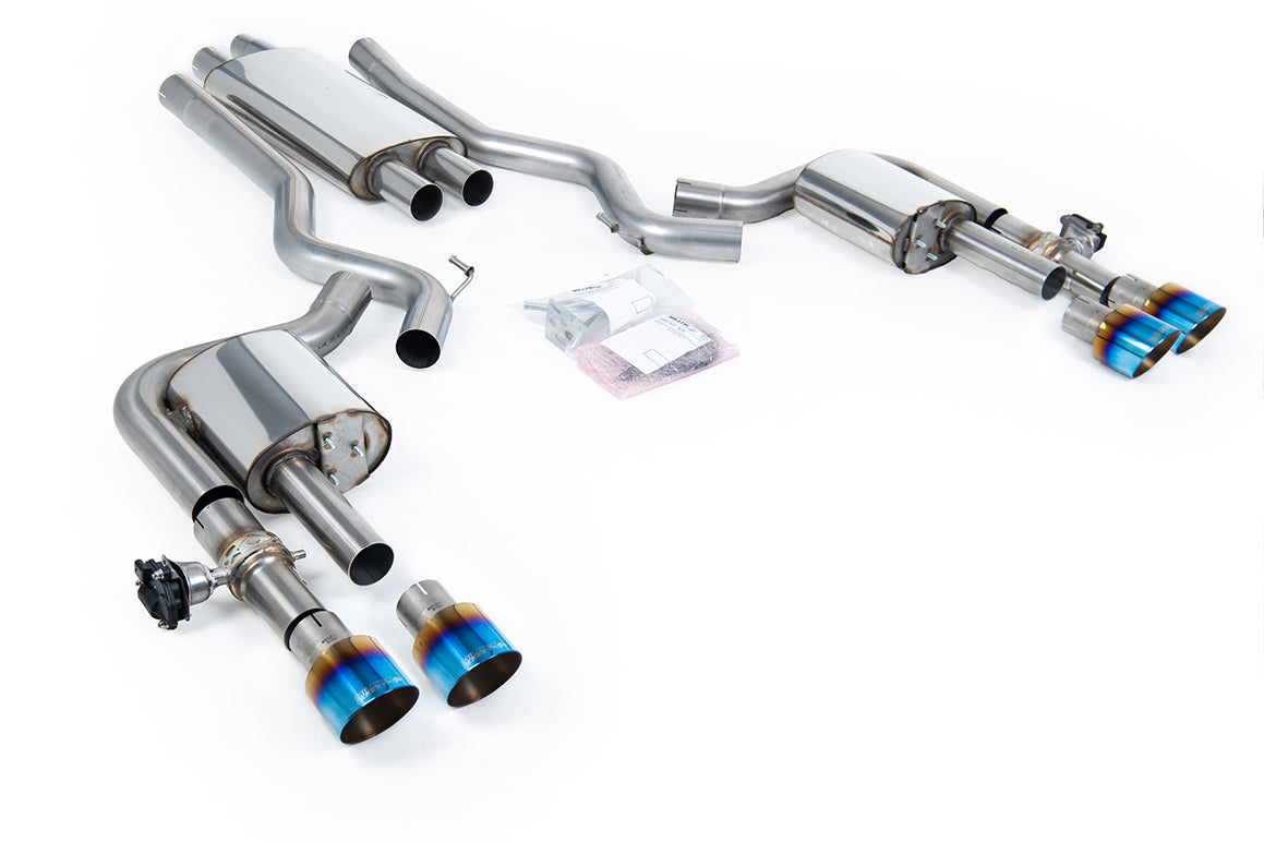 Ford Mustang S650 2.3 EcoBoost cat back exhaust, Milltek Sport