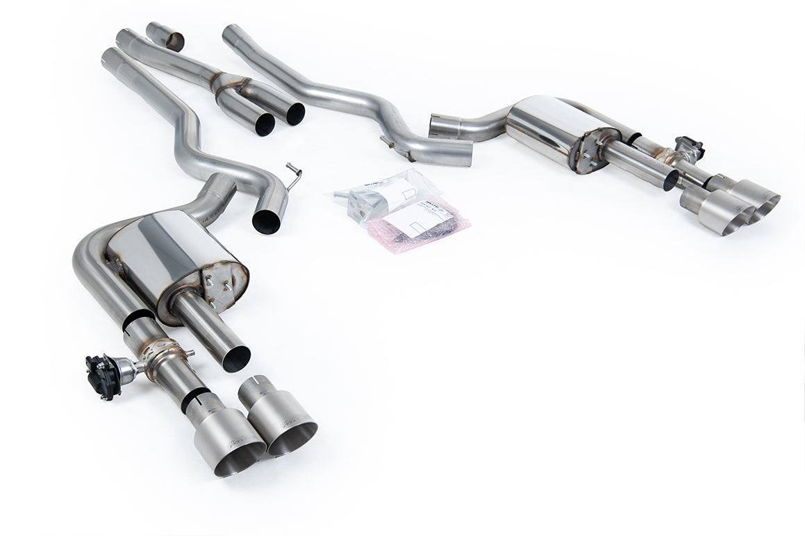 Ford Mustang S650 2.3 EcoBoost cat back exhaust, Milltek Sport