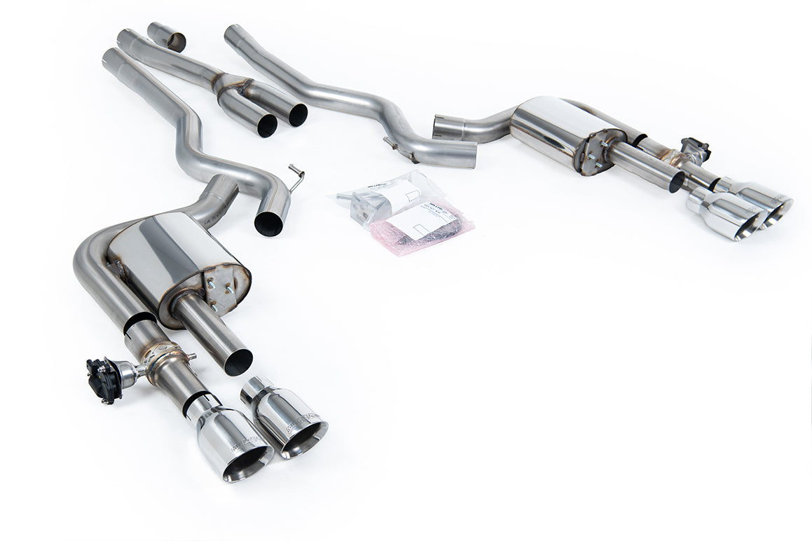 Ford Mustang S650 2.3 EcoBoost cat back exhaust, Milltek Sport