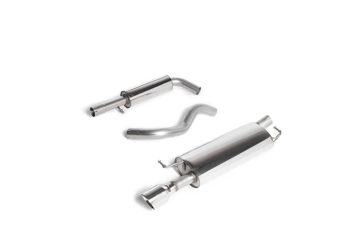 VW Golf MK4 337 cat back exhaust, Milltek Sport, single 100mm tip