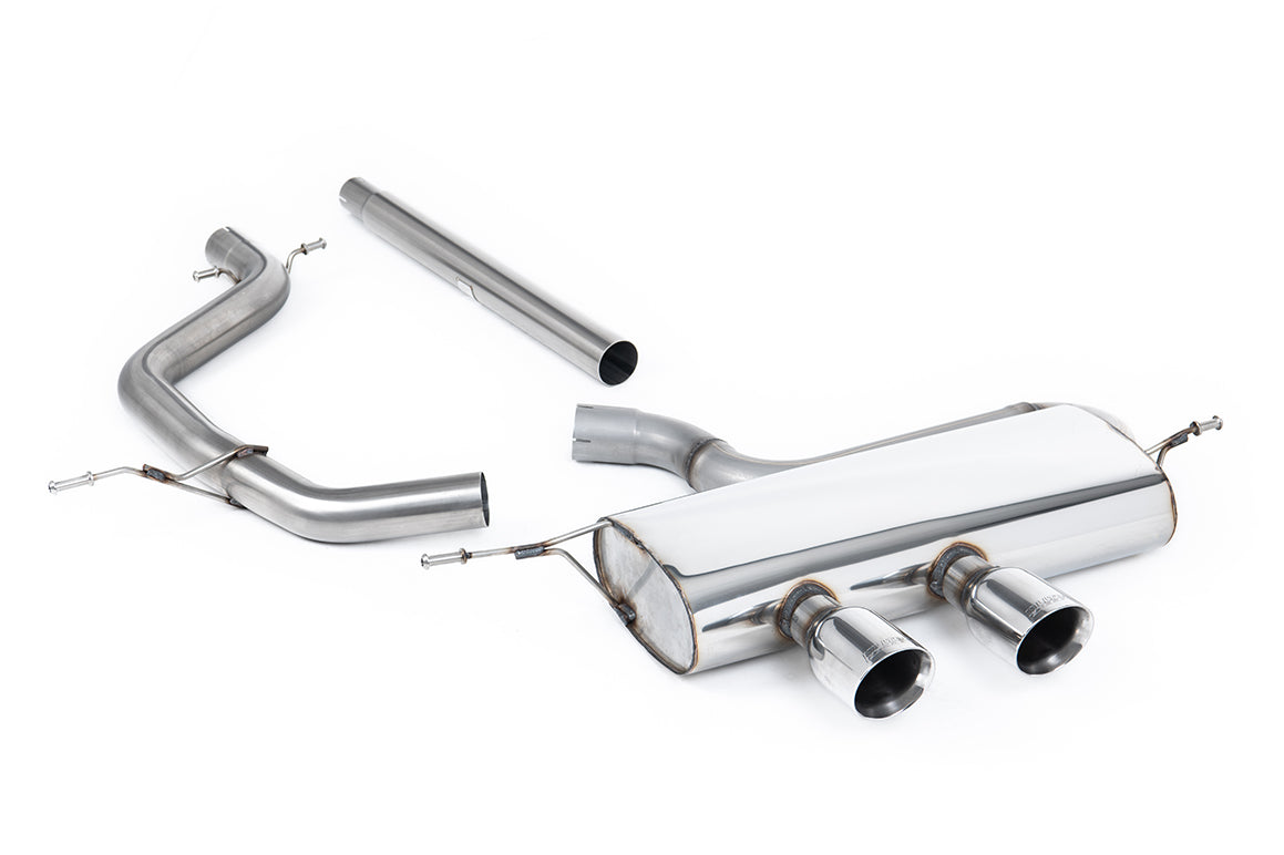 VW Golf MK5 2.0 TDI 140PS cat back exhaust - Milltek Sport