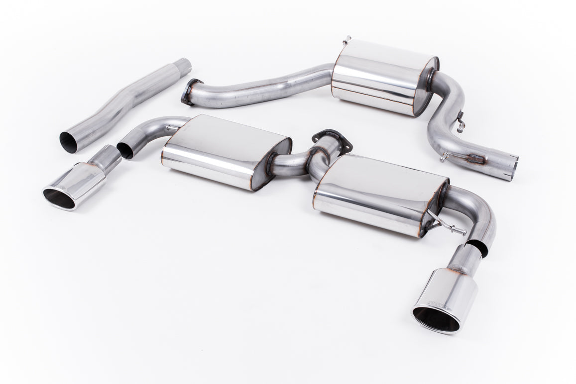 Volkswagen Scirocco R (2009-2016) Milltek Sport GT100 Cat Back Exhaust