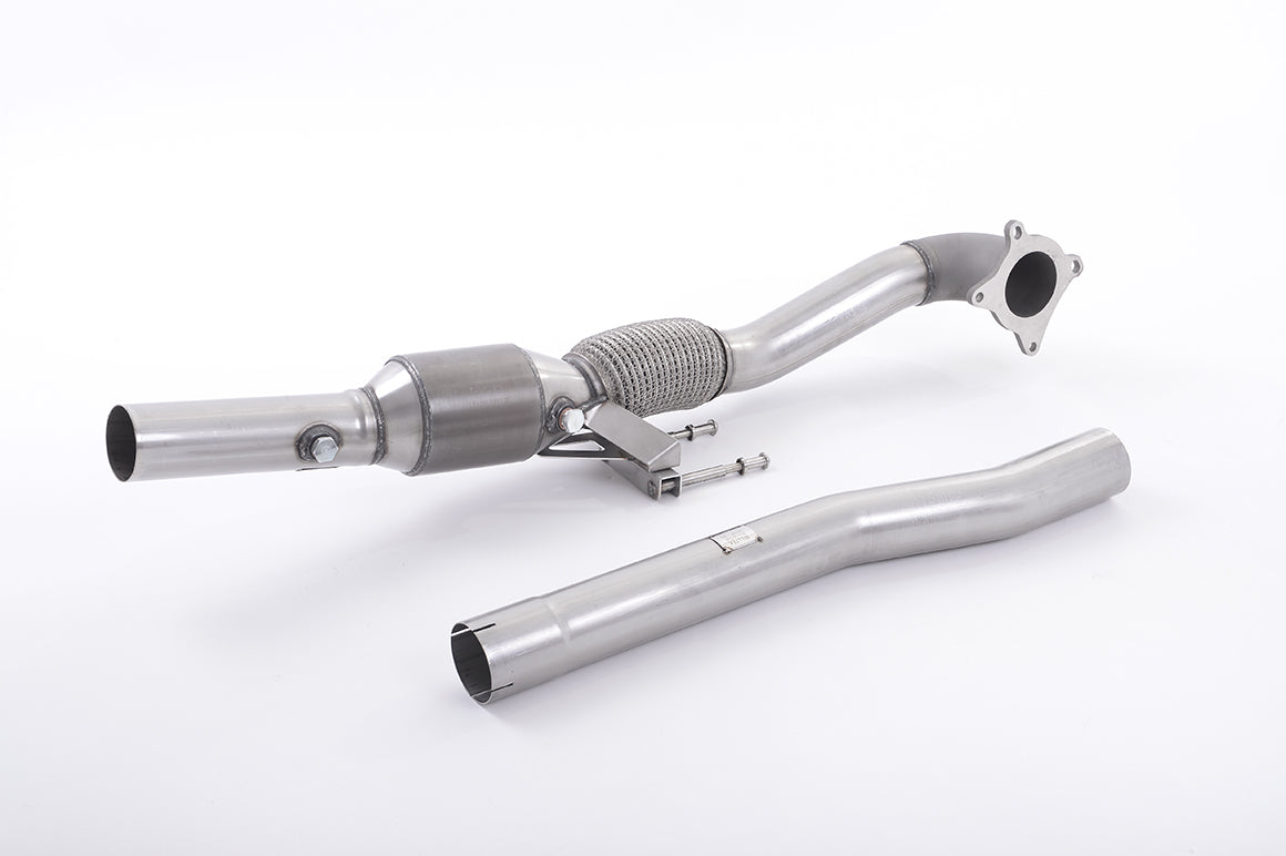 VW Golf MK6 R 2.0 TFSI downpipe, Milltek Sport decat or sports cat