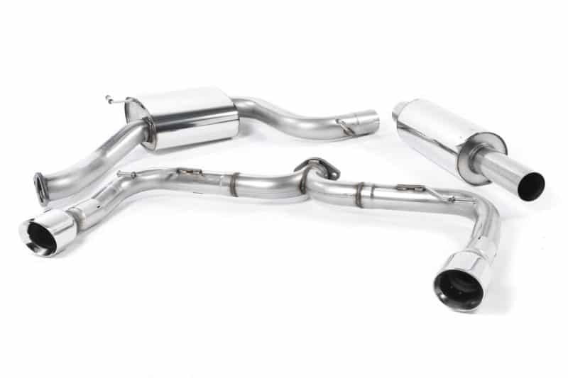 VW Golf MK7 GTi 2013-2017 Milltek non-resonated cat-back exhaust, MSVW402/403/405/354