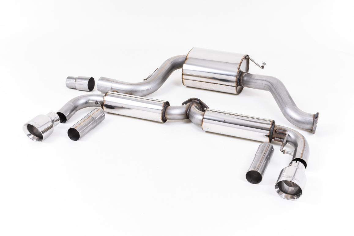 VW Beetle A5 2.0 TSI Milltek Sport cat back exhaust