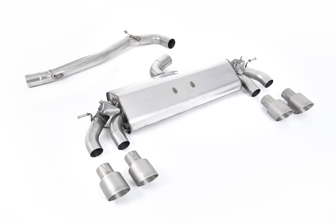 VW Golf MK7.5 R Milltek Sport cat back exhaust