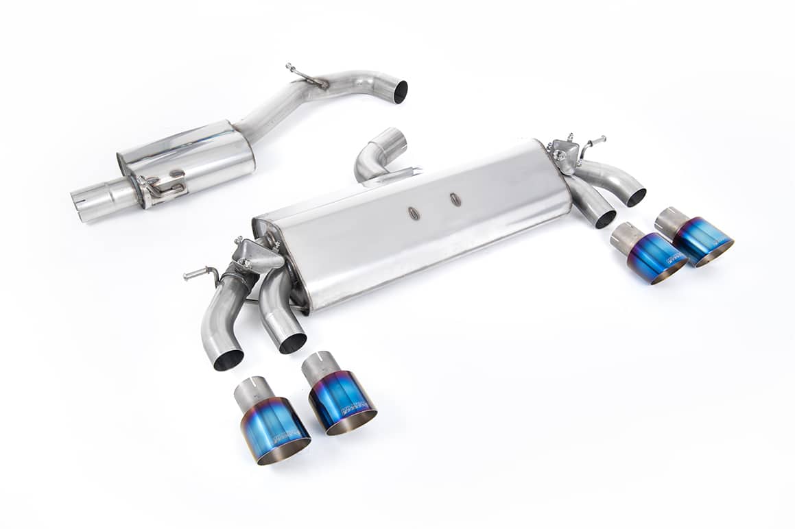 VW Golf MK7.5 R Milltek Sport cat back exhaust