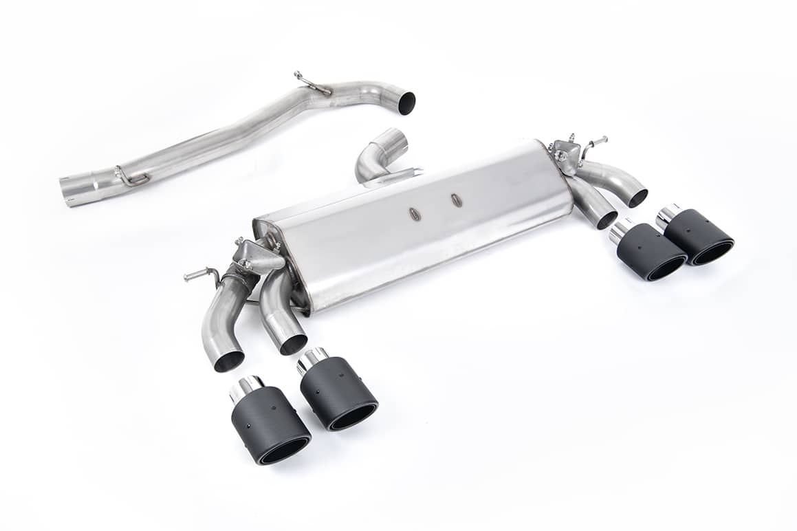 VW Golf MK7.5 R Milltek Sport cat back exhaust