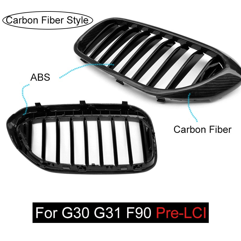 BMW G30 G31 F90 M5 Pre-LCI 2017-2019 Front Kidney Grille