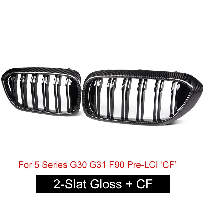 BMW G30 G31 F90 M5 Pre-LCI 2017-2019 Front Kidney Grille