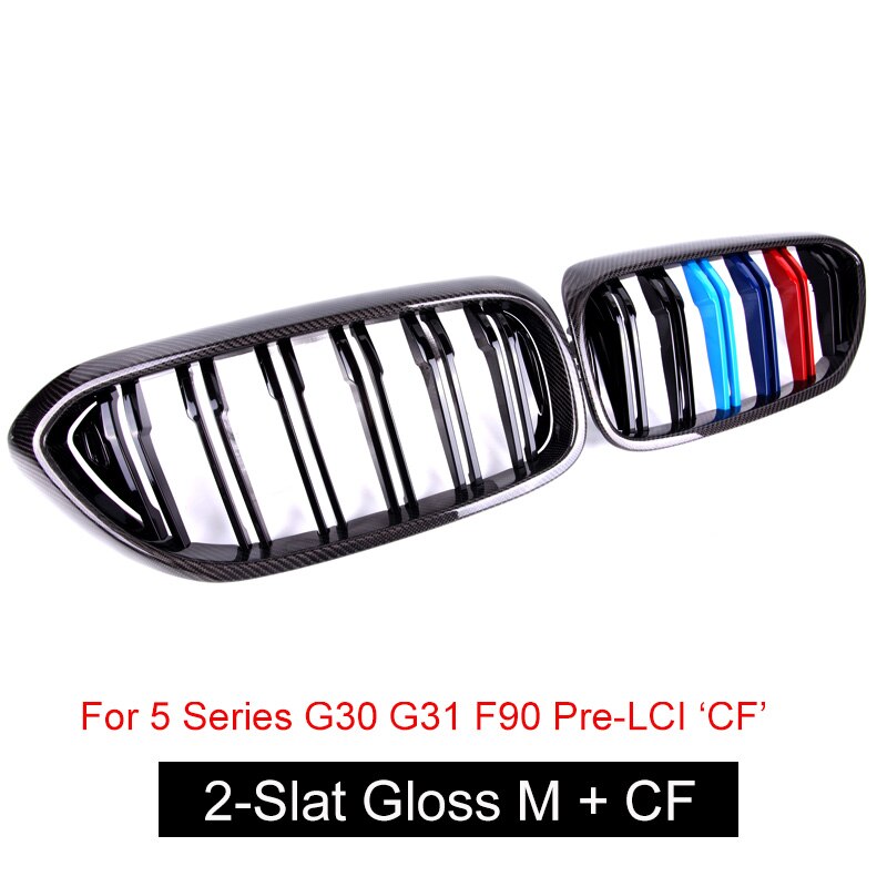 BMW G30 G31 F90 M5 Pre-LCI 2017-2019 Front Kidney Grille