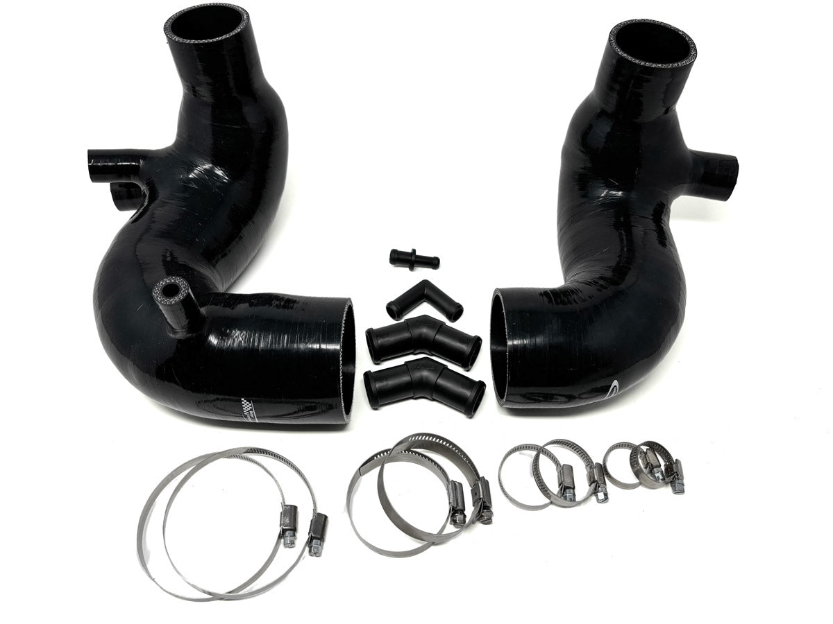 Kia Stinger GT & Genesis G70 3.3L V6 BMS High Flow Silicone Turbo Inlets