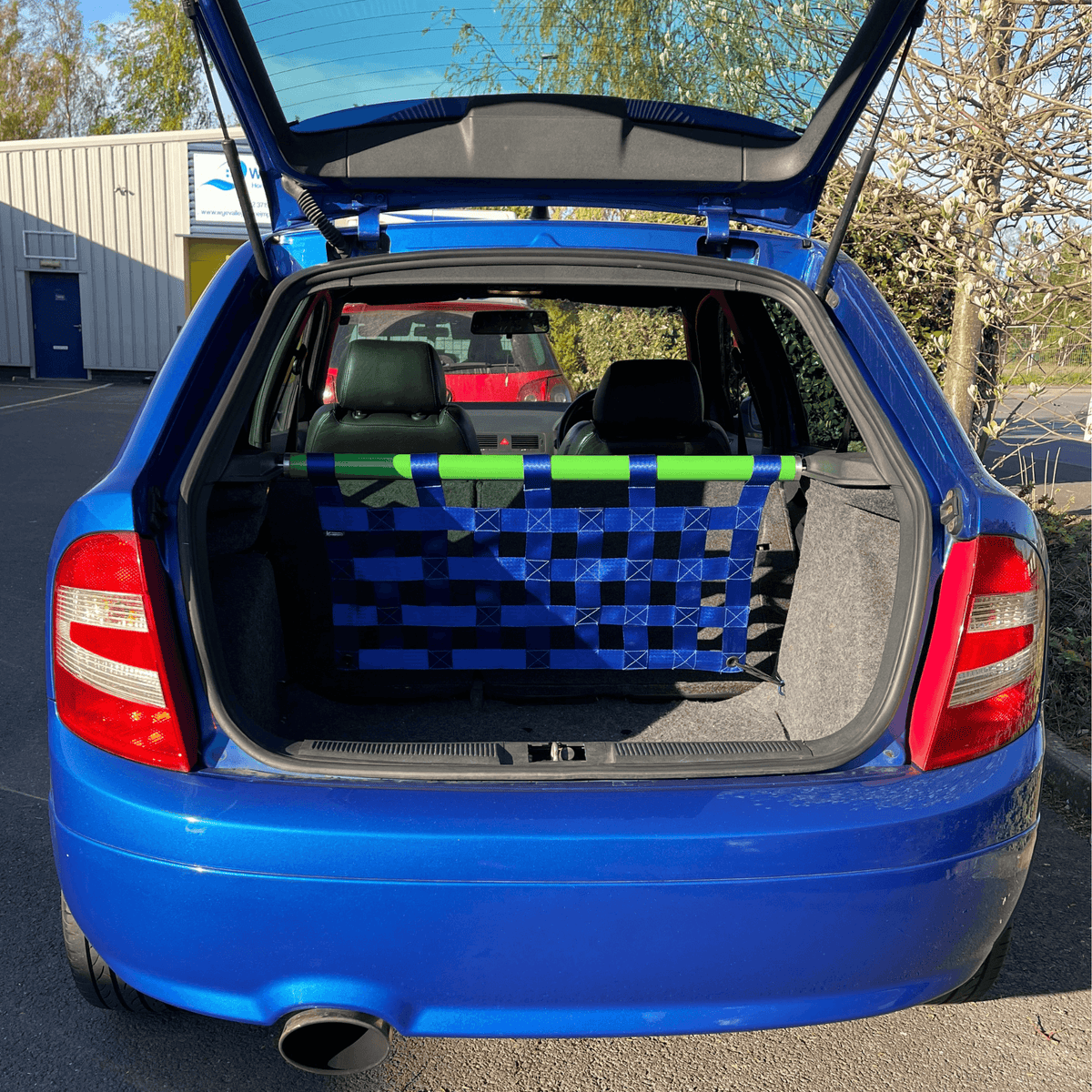 Skoda Fabia vRS Mk1 6Y strut bar and cargo net kit
