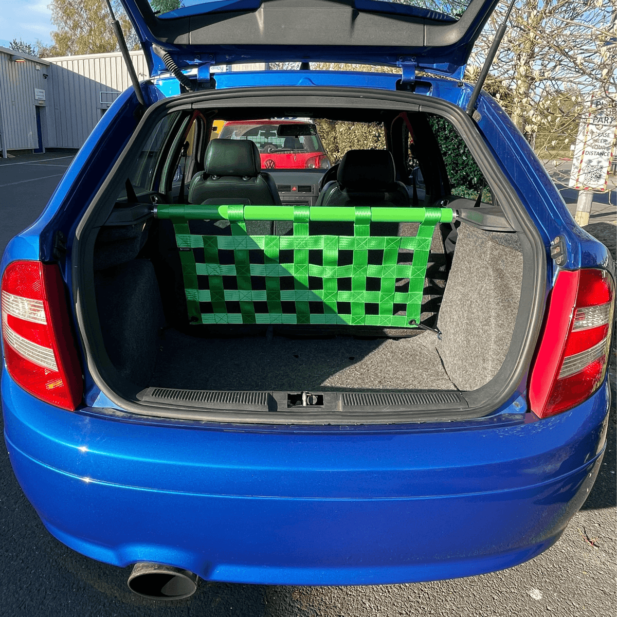 Skoda Fabia vRS Mk1 6Y strut bar and cargo net kit
