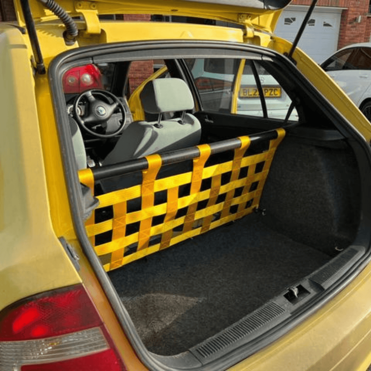 Skoda Fabia vRS Mk1 6Y strut bar and cargo net kit