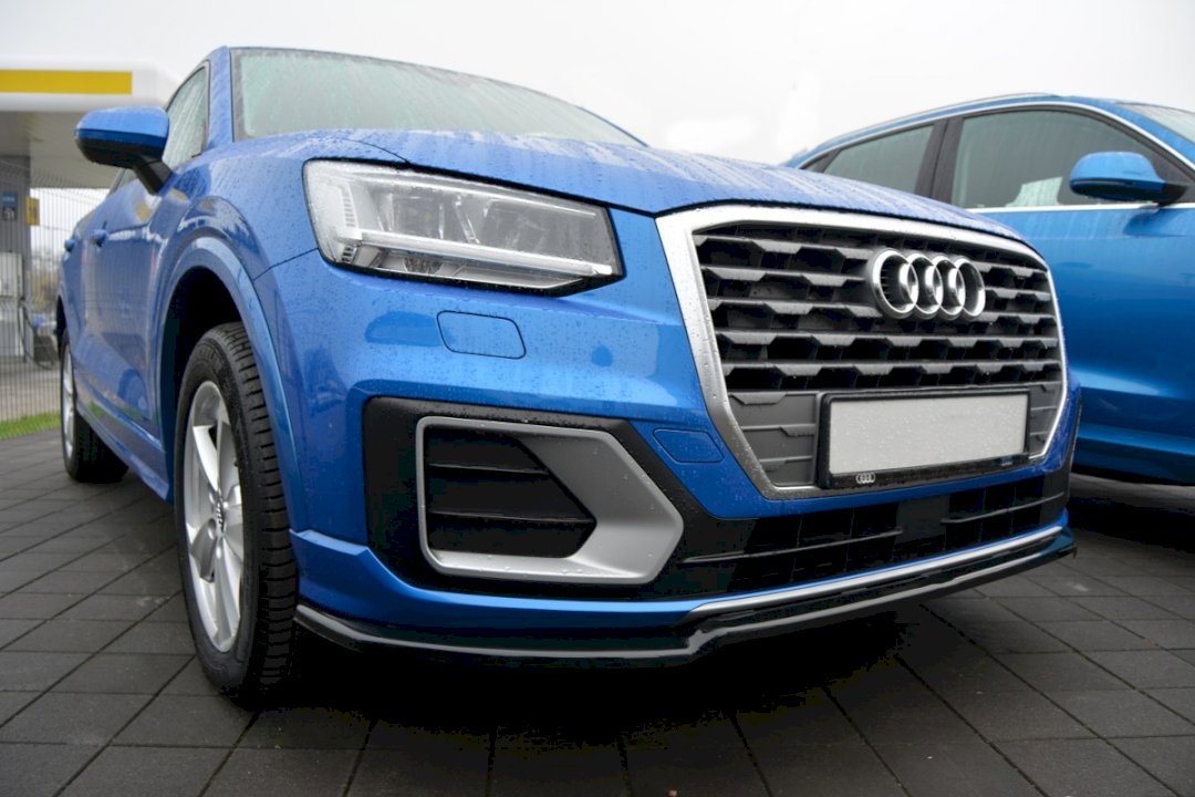 Audi Q2 Mk1 Sport 2016 onwards front splitter V.1 by Maxton Design