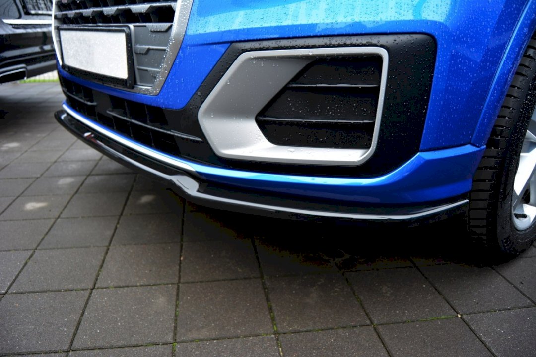 Audi Q2 Mk1 Sport 2016 onwards front splitter V.1 by Maxton Design