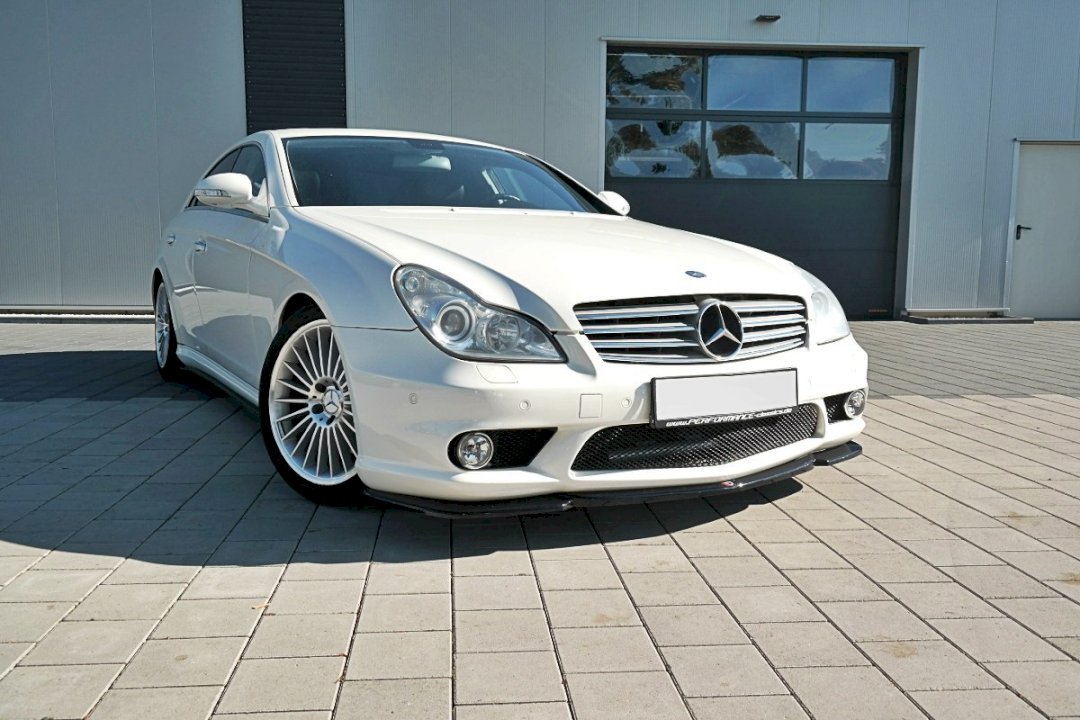 Mercedes CLS C219 55AMG (2004-2006) Maxton Design Front Splitter V.1