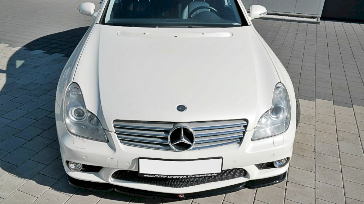 Mercedes CLS C219 55AMG (2004-2006) Maxton Design Front Splitter V.1