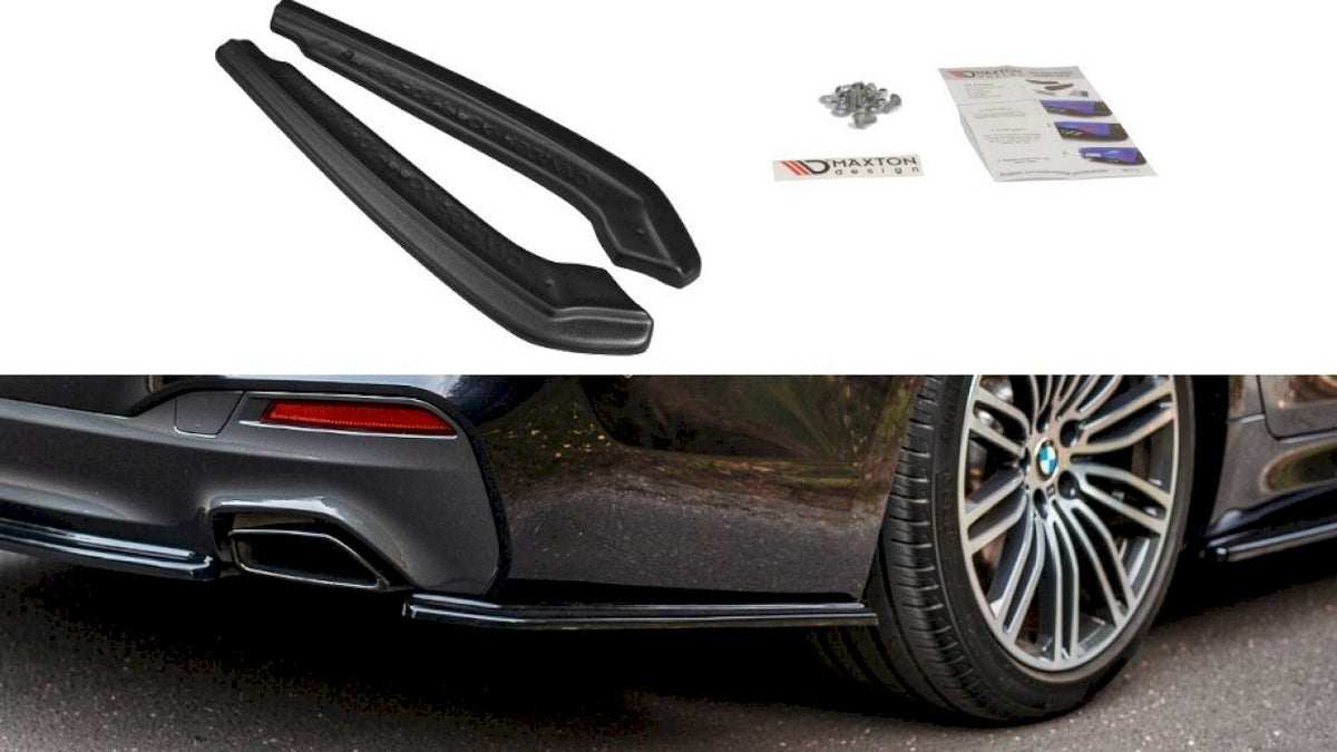 BMW 5 G30 G31 M Sport rear side splitters ABS set