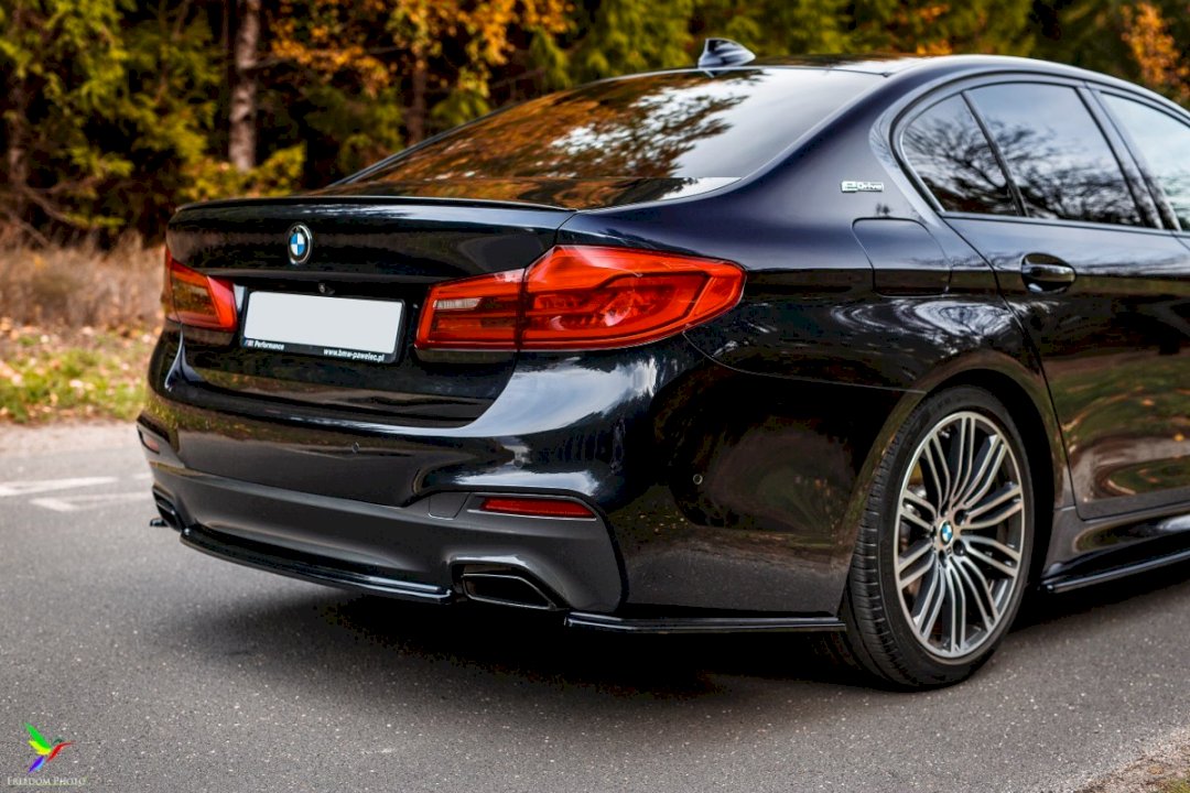 BMW 5 G30 G31 M Sport rear side splitters ABS set