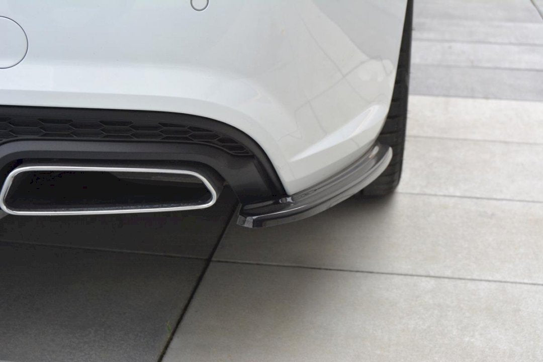 Audi A6 C7 S6 C7 Facelift Rear Side Splitters - Maxton Design ABS Set