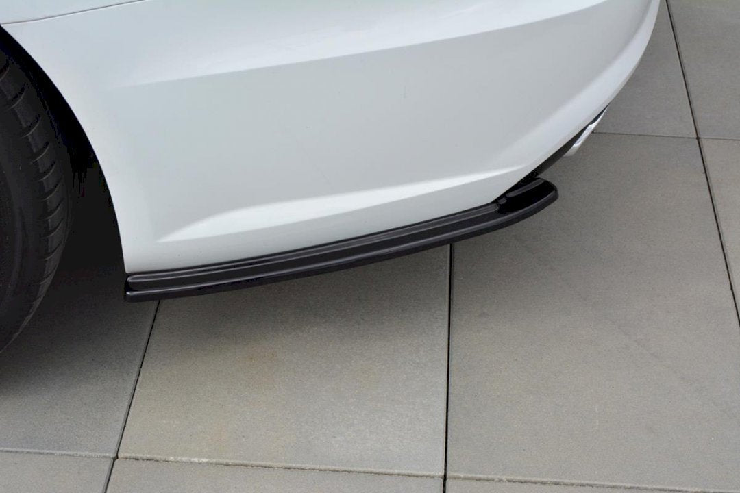 Audi A6 C7 S6 C7 Facelift Rear Side Splitters - Maxton Design ABS Set