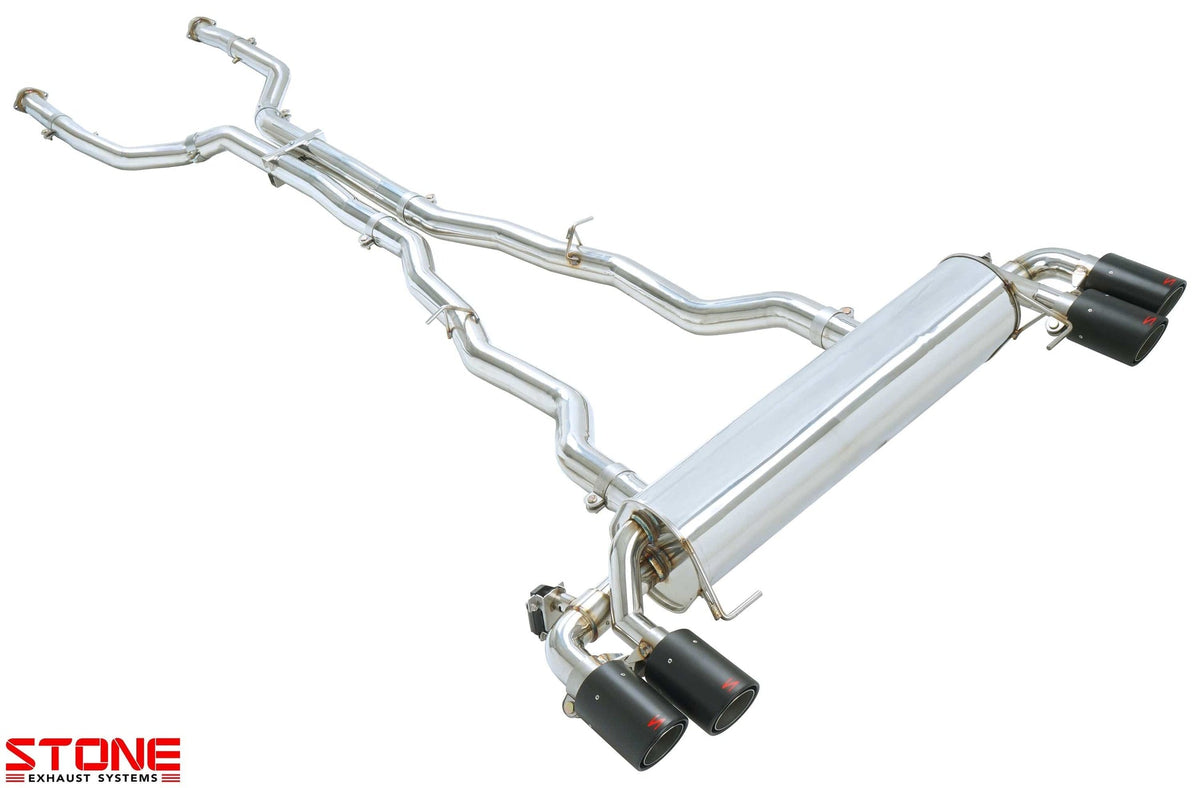 BMW G30 M550i xDrive (N63R) cat-back exhaust AP528