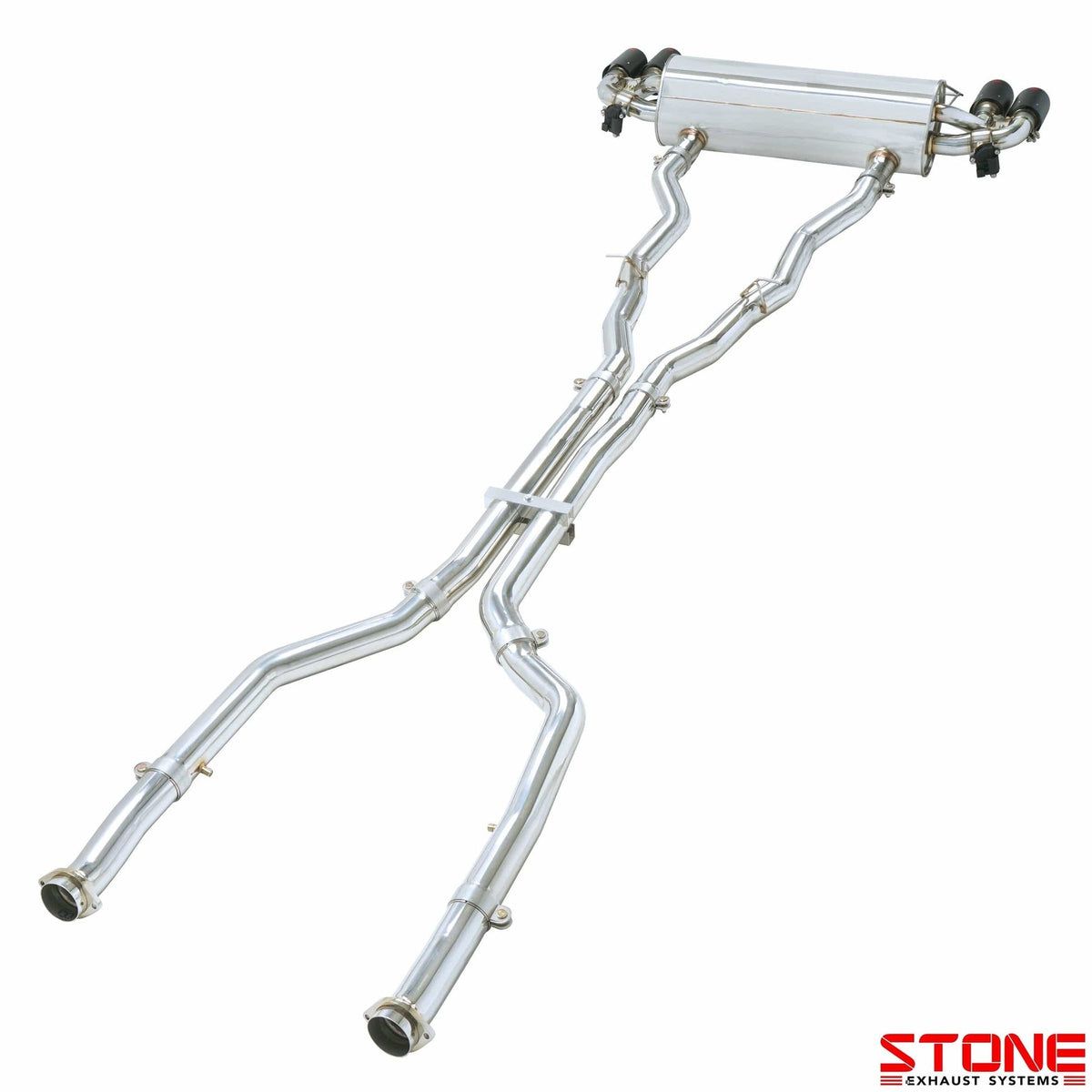 BMW G30 M550i xDrive (N63R) cat-back exhaust AP528
