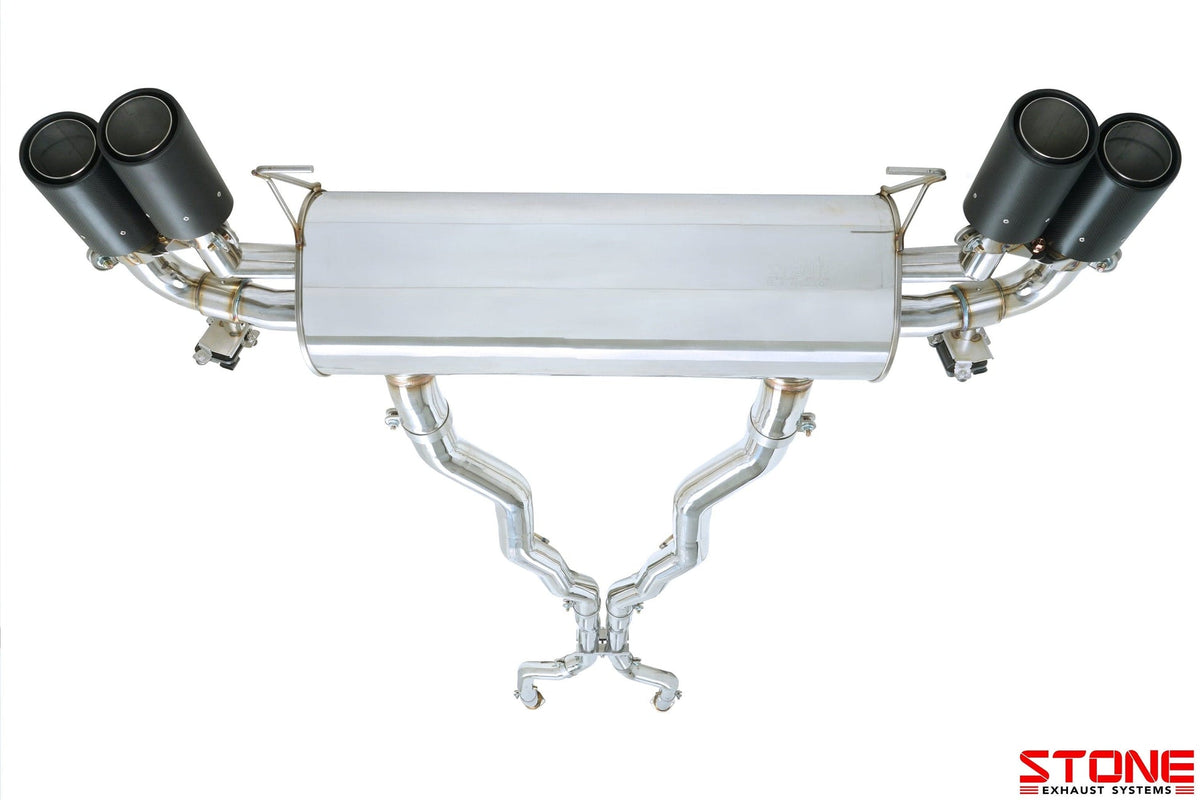 BMW G30 M550i xDrive (N63R) cat-back exhaust AP528