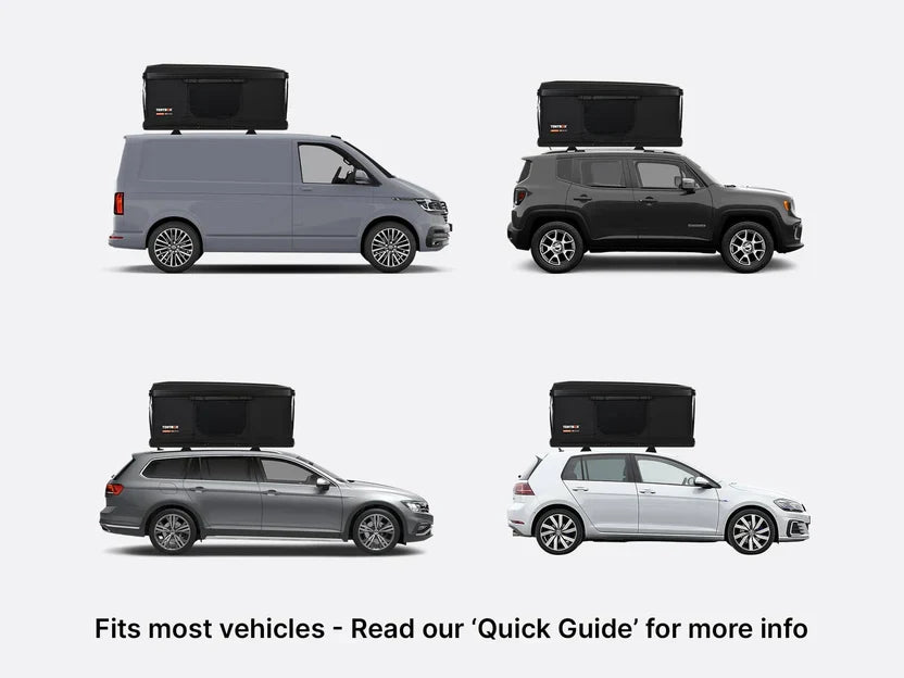 TentBox Classic 2.0 Roof Tent for VW T6, Defender, Land Rover