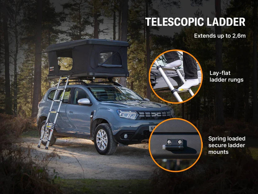 TentBox Classic 2.0 Roof Tent for VW T6, Defender, Land Rover