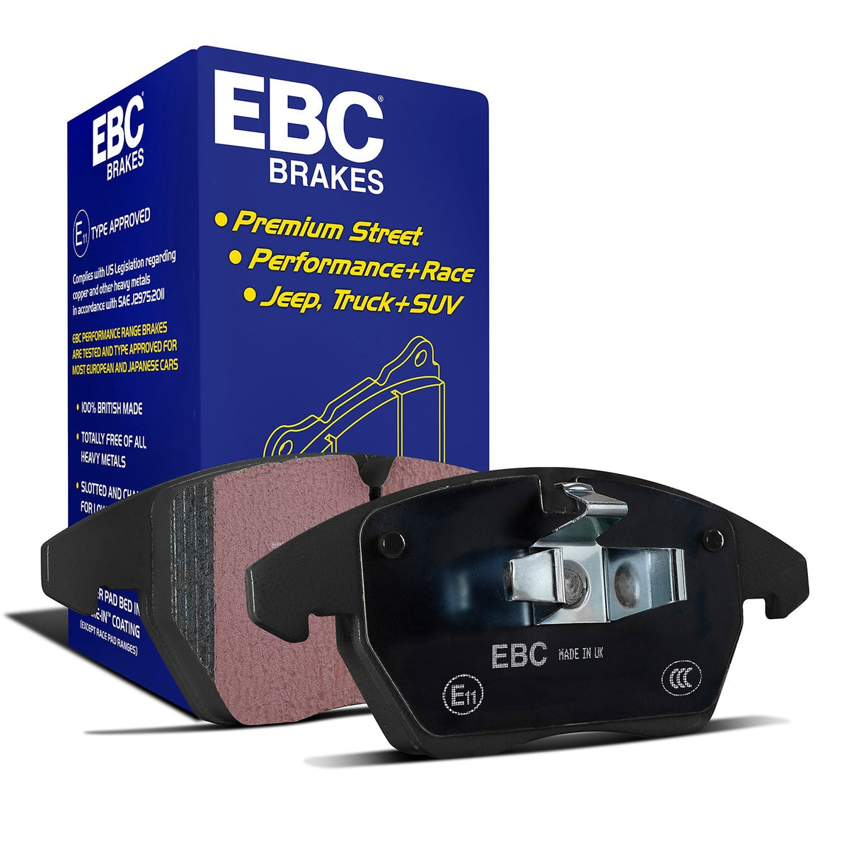 Best Aftermarket Brake Pads UK | EBC Ultimax2 OE Replacement Set DP1828