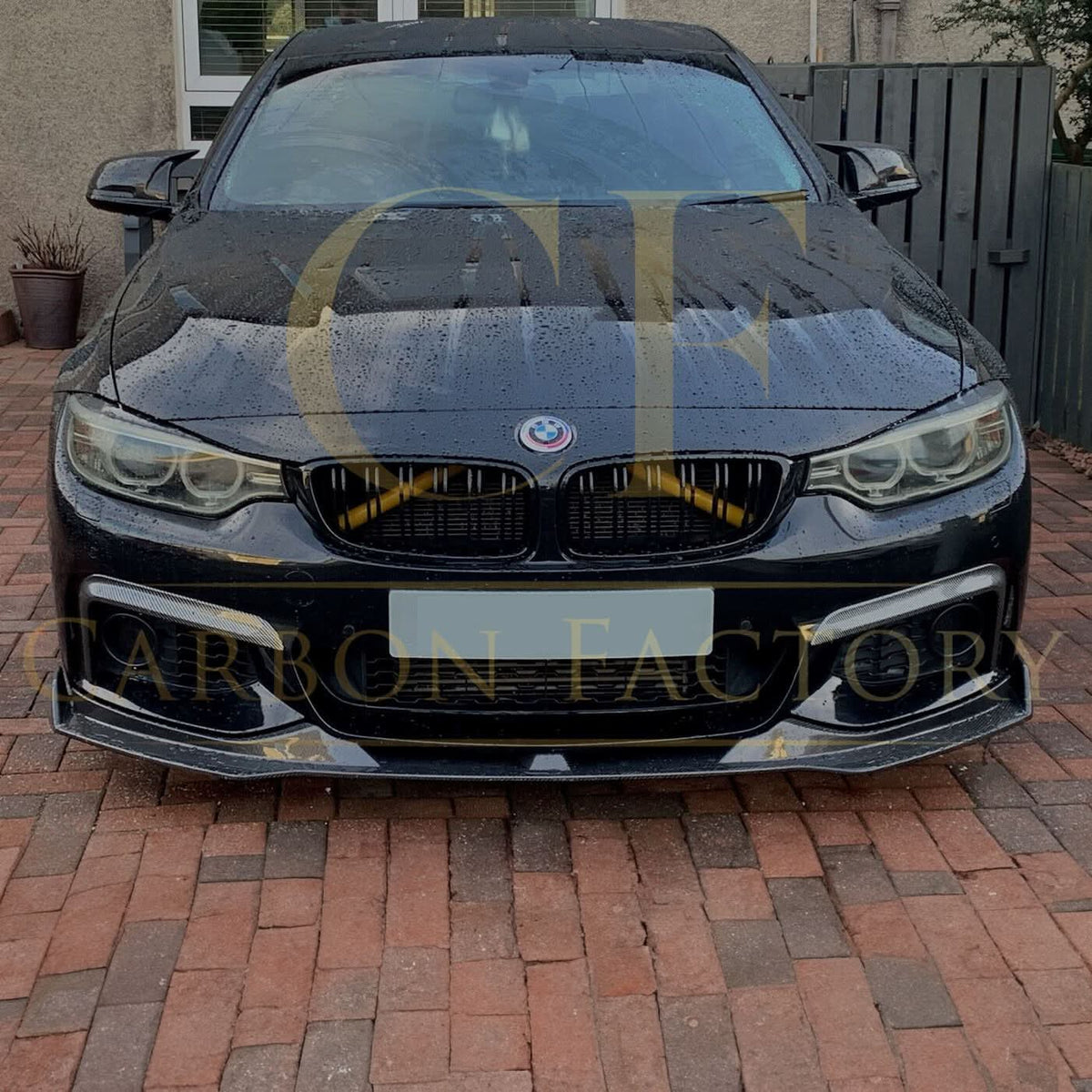 BMW F32 F33 F36 4 Series M Sport Carbon Front Splitter