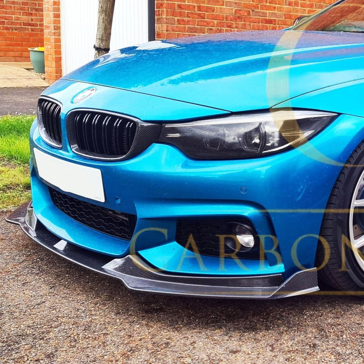 BMW F32 F33 F36 4 Series M Sport Carbon Front Splitter