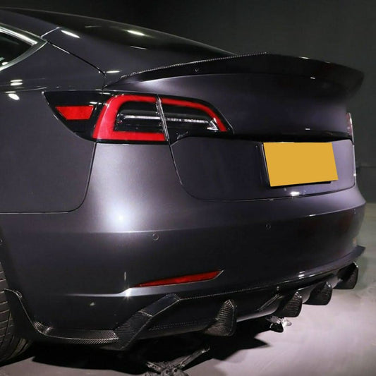 Tesla Model 3 2016-2023 V Style Carbon Fibre Body Kit