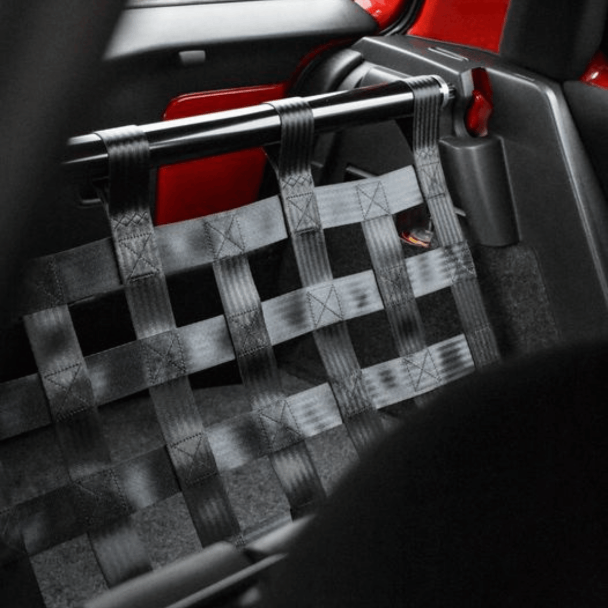 VW Lupo GTI strut bar and cargo net kit, 1998-2005
