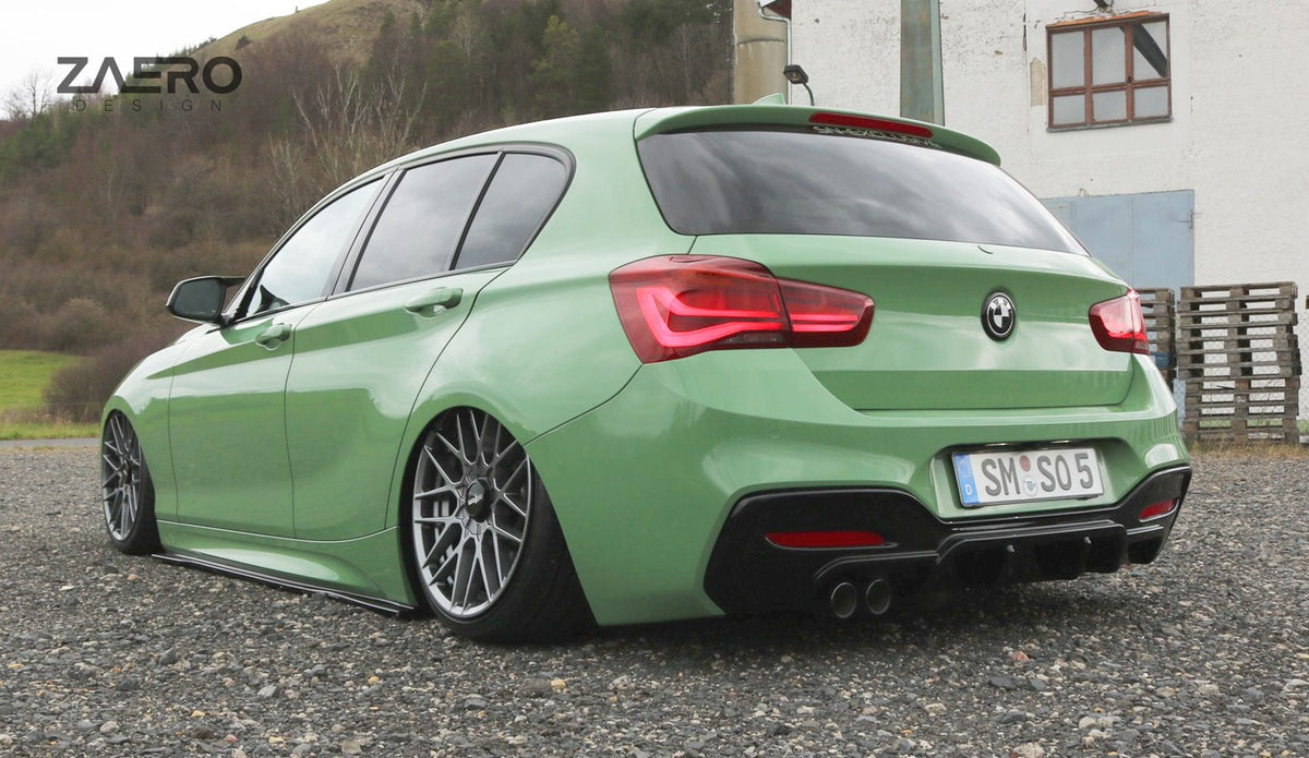 BMW F20 F21 LCI M Sport Rear Diffuser - ZA-F2X-LCI-12Xi-DF