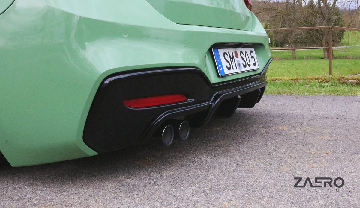 BMW F20 F21 LCI M Sport Rear Diffuser - ZA-F2X-LCI-12Xi-DF