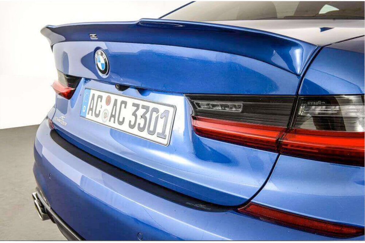 BMW M3 G80 Sedan Rear Lip Spoiler AC Schnitzer Primed PU - 8121259