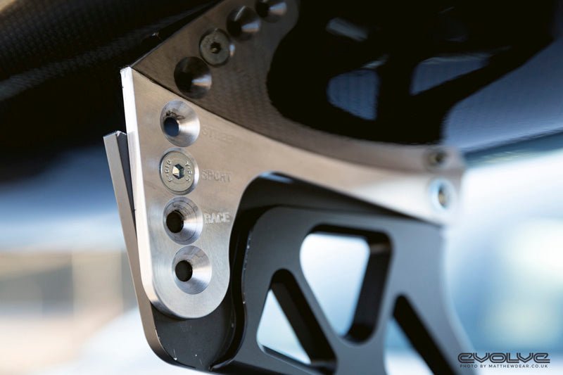 F80 F82 F87 GTS Rear Wing Alpha N Carbon Fibre 4-Way Adjustable, Part No AN-GTS-RW