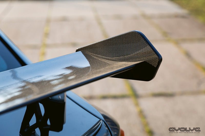 F80 F82 F87 GTS Rear Wing Alpha N Carbon Fibre 4-Way Adjustable, Part No AN-GTS-RW