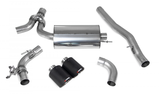 BMW M135i F40 GPF-back exhaust with electronic valve - Scorpion SBMP082