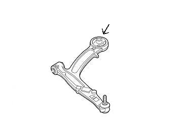 Fiat 500 (2007+) front rear suspension arm bushes, polyurethane