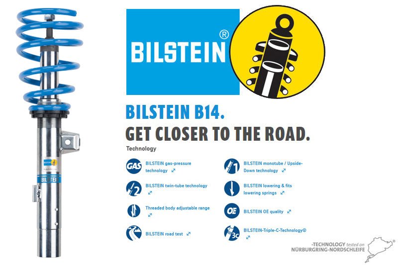 BMW F20 F21 F22 F23 M135i M140i M235i M240i Bilstein B14 PSS Coilover Kit