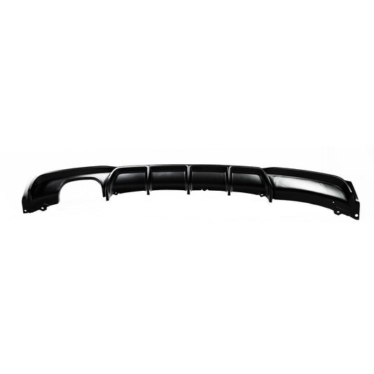 BMW F30 F31 Matte Black Twin Exit Diffuser