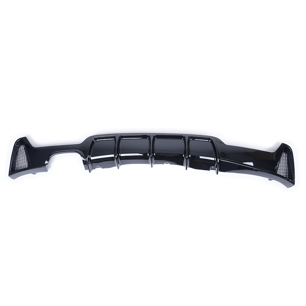 BMW 4 Series F32 F33 F36 Gloss Black Twin Left Exit Exhaust Diffuser