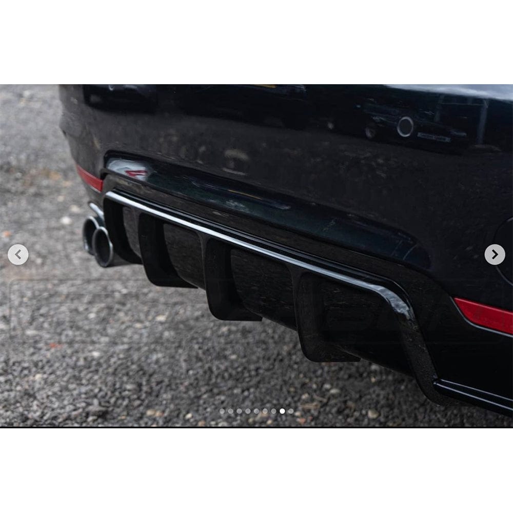 BMW 4 Series F32 F33 F36 Gloss Black Twin Left Exit Exhaust Diffuser