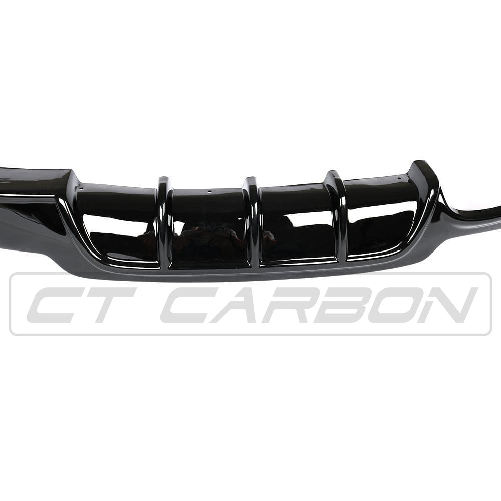 BMW 4 Series F32 F33 F36 Gloss Black Twin Left Exit Exhaust Diffuser