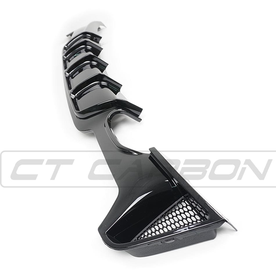 BMW 4 Series F32 F33 F36 Gloss Black Twin Left Exit Exhaust Diffuser